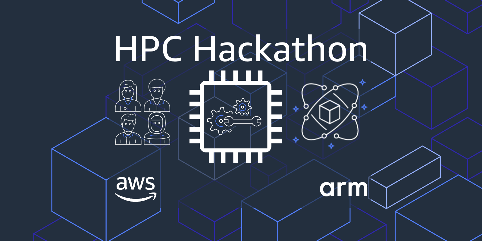 AWS HPC Hackathon Logo